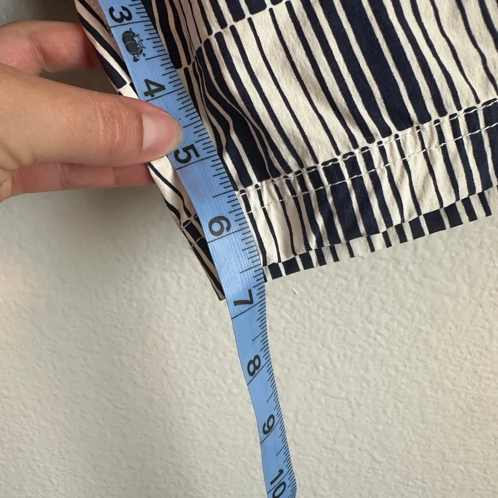 Crew cuts by J. Crew Navy and White Striped Board Shorts - Picture 3 of 6